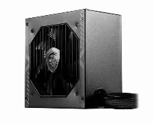 Fuente De Poder Msi 650w 80plus Bronce, 20+4 Pin Atx, Cables Fijos, Negra Open Box